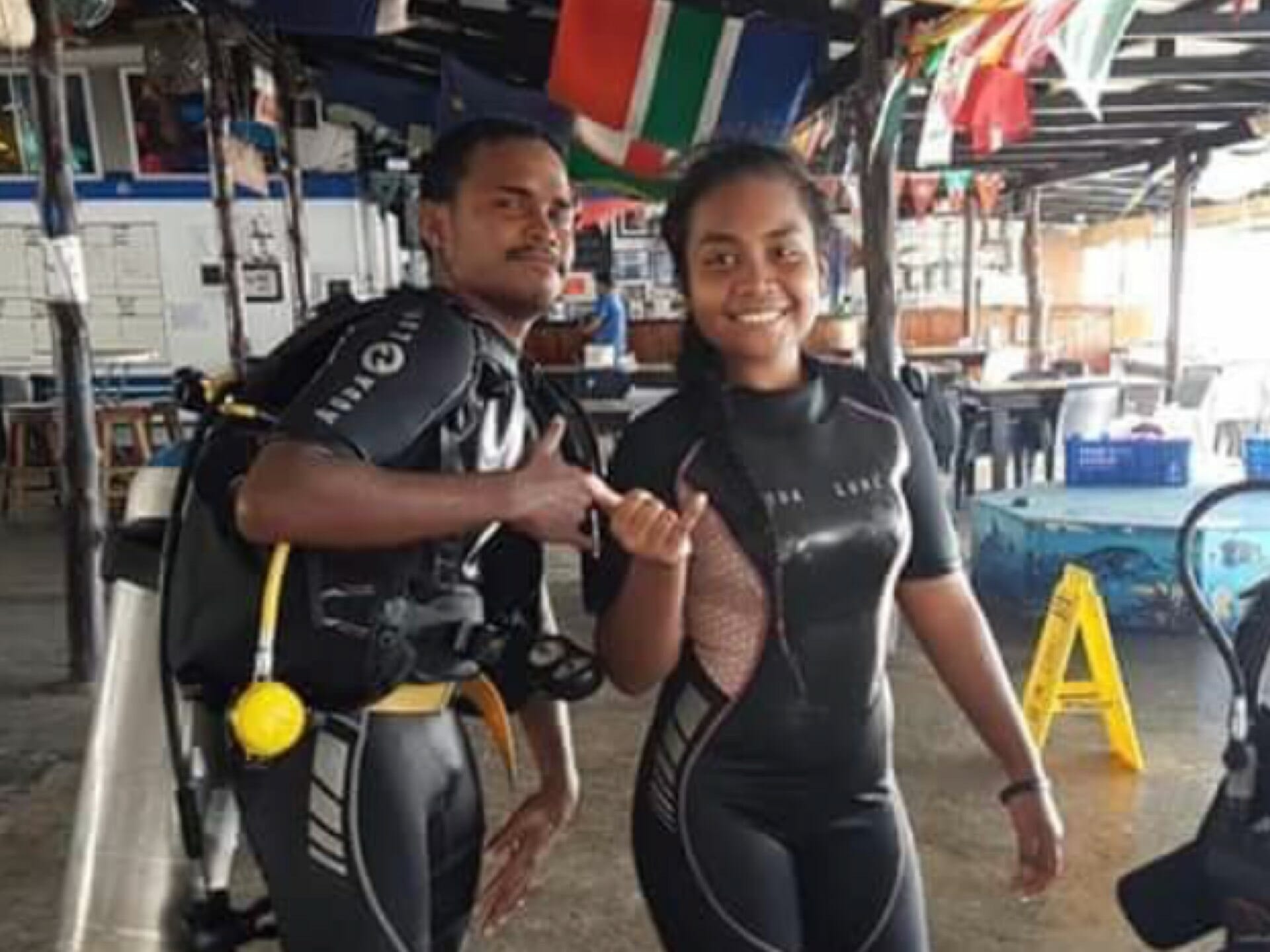 INDIGENOUS YOUTH DIVING